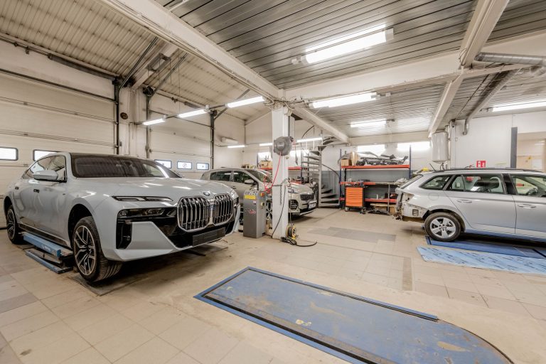 BMW Seria 5 po naprawie blacharsko-lakierniczej